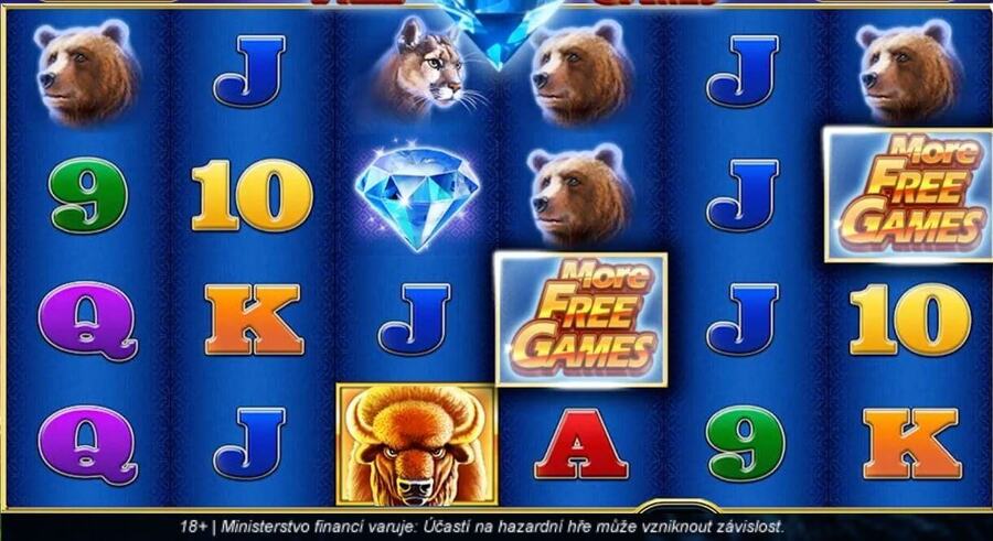 Bonusové funkce automatu Buffalo Blitz