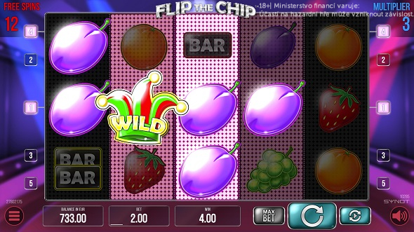 Flip the Chip - recenze online hracího automatu