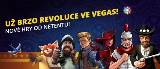 Hrací automaty od NetEnt ve Fortuna Vegas