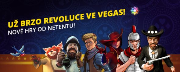 Hrací automaty od NetEnt ve Fortuna Vegas