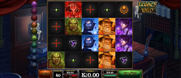 Zahrajte si automat Legacy of the Wild od Playtech