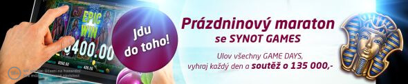 SYNOTtip casino - prázdninový maraton