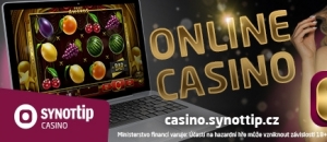 Online casino Synot s věrnostním bonusem 100 000 Kč