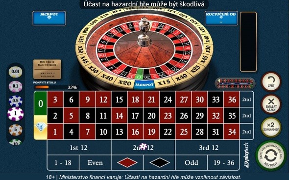 Ruleta Diamond u Fortuny