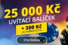 Online casino Fortuna - 300 Kč za ověření účtu a bonus 25 000 Kč (590x250)