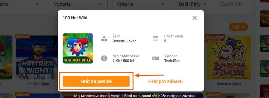 Tipsport automaty