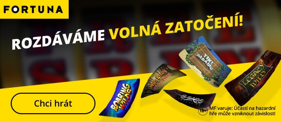 Volná zatočení v online casinu Fortuna Vegas