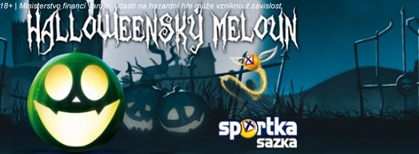 Sportka halloweenský meloun