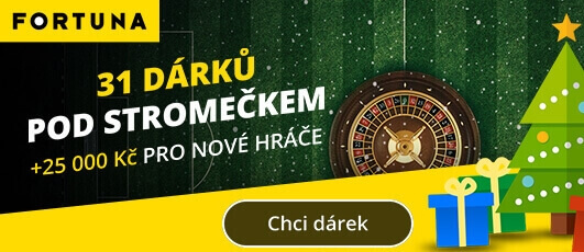 Online casino Fortuna Vegas rozdává vánoční dárky