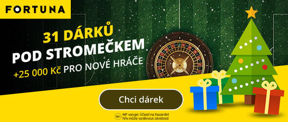 Online casino Fortuna Vegas rozdává vánoční dárky