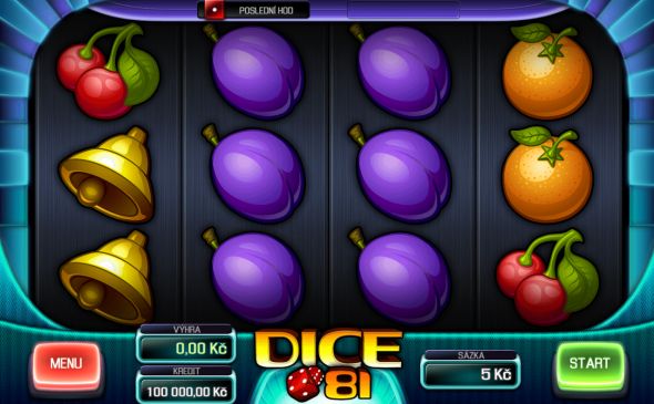 Dice81 - online výherní automat