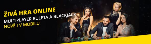 Živá ruleta a blackjack na mobilu ve Fortuna Vegas
