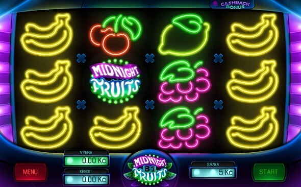 Midnight Fruits 81 - recenze automatu