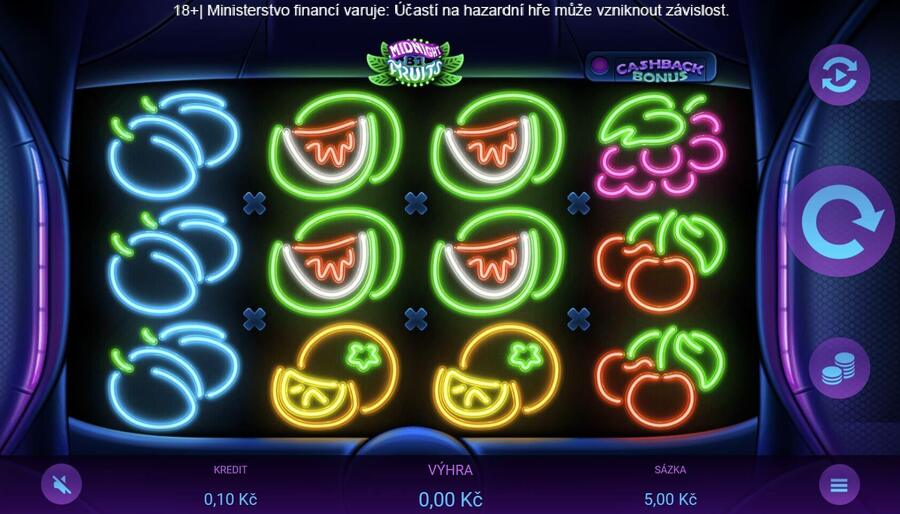 Midnight Fruits 81 – recenze výherního automatu