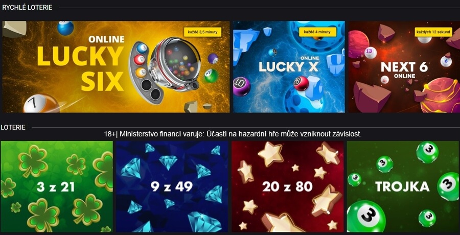 Zkusíte štěstí s Fortuna loteriemi?