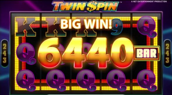 Výhra na Twin Spin