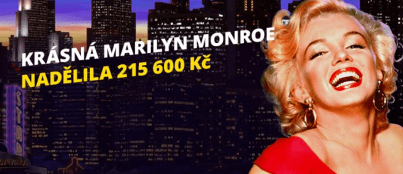 Božská Marilyn Monroe nadělila 215 tisíc