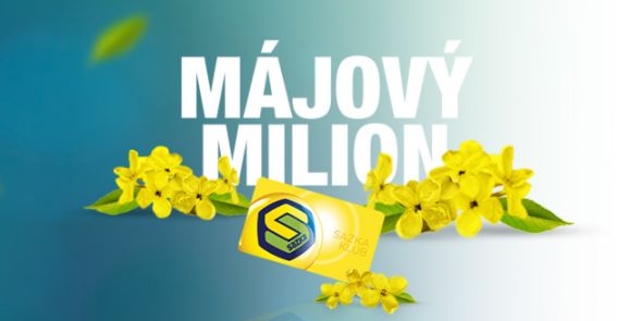 Hrajte o májový milion se Sazka Klubem