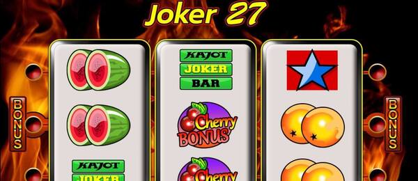 Joker 27 s bonusem za registraci ZDARMA