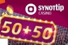 SYNOT TIP - 50+50 akce pro sázky i casino