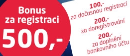 Bonus za registraci u SYNOT TIP casina