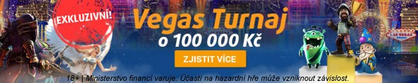 Vegas turnaj o 100 tisíc