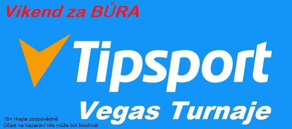 Víkendové Vegas turnaje za bůra u Tipsport Vegas