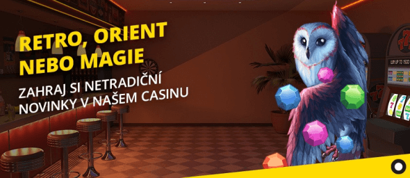 Nové pecky u Fortuna Vegas