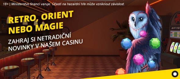 Nové pecky u Fortuna Vegas