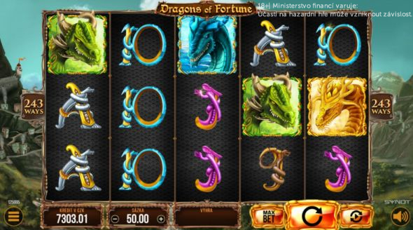 Dragons of Fortune - recenze výherního automatu