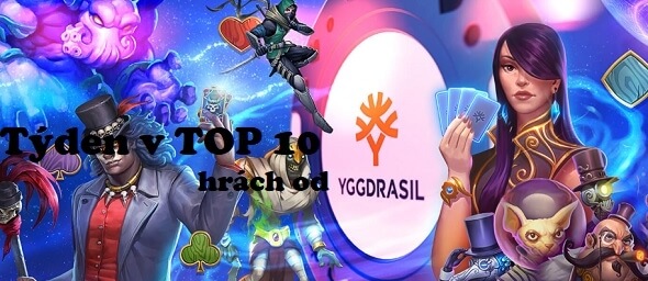 Týden v TOP 10 hrách od Yggdrasil