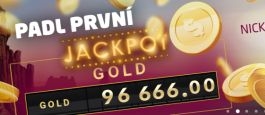 První Golden Jackpot v SYNOT TIP casinu