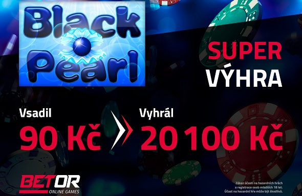 Super výhra na automatech e-gaming u Betor casina