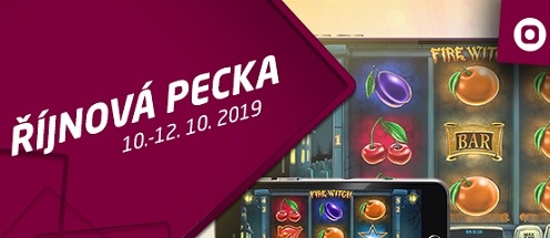 promo akce Říjnová pecka v online casinu SYNOT TIP