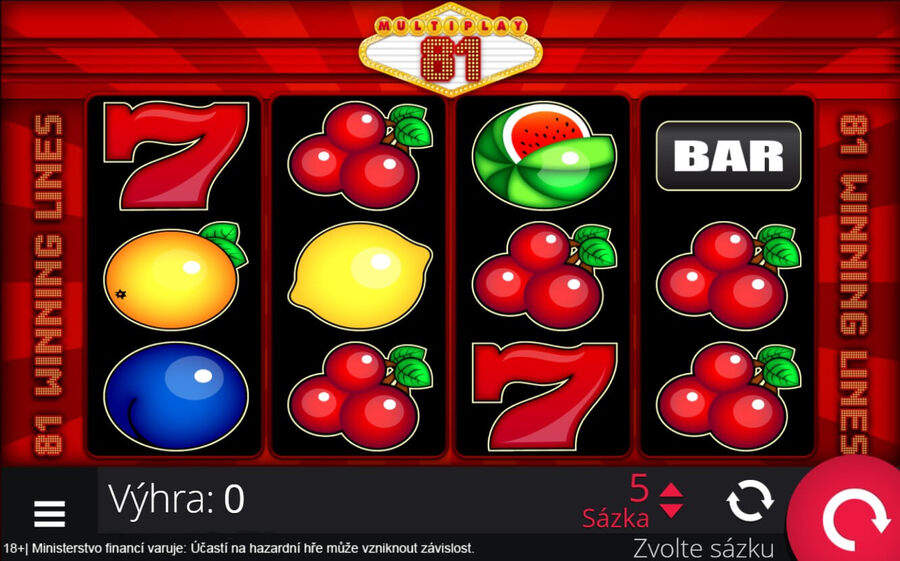 Zahrajte si automat Multiplay 81
