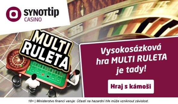 Multi Ruleta u SYNOT TIP casina