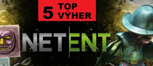 Top výhry padají na automatech NetEnt