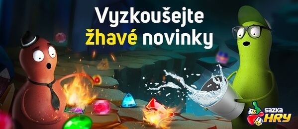 Nové výherní automaty u Sazka Her