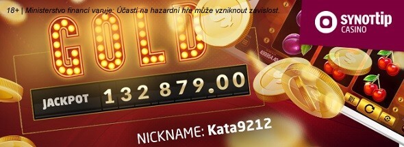 Padl rekordní casino jackpot u SYNOT TIPu