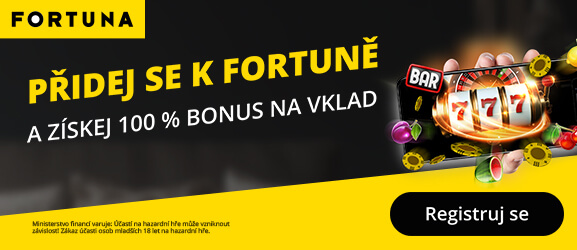 Začni hrát v online casinu Fortuna a získej bonus k vkladu