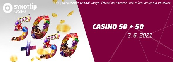 Padesátka v online casinu SYNOT TIP