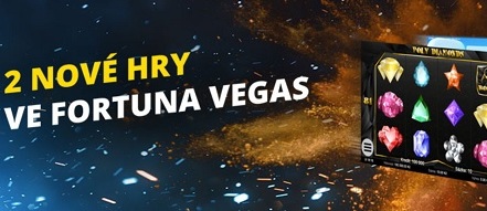 Další 2 nové automaty u Fortuny Vegas