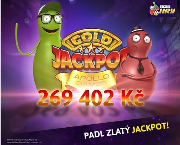 Další zlatý jackpot u Sazka Her pokořen