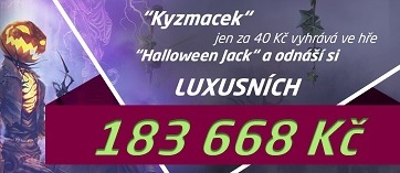 Halloween Jack u SYNOT TIP vyplatil 183 tisíc