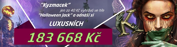 Halloween Jack u SYNOT TIP vyplatil 183 tisíc