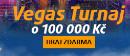 Exkluzivní Vegas turnaj o sto tisíc korun