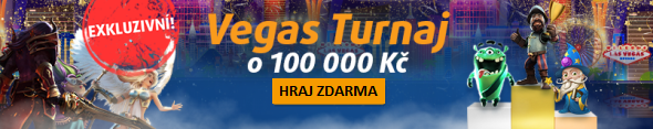 Exkluzivní Vegas turnaj o sto tisíc korun