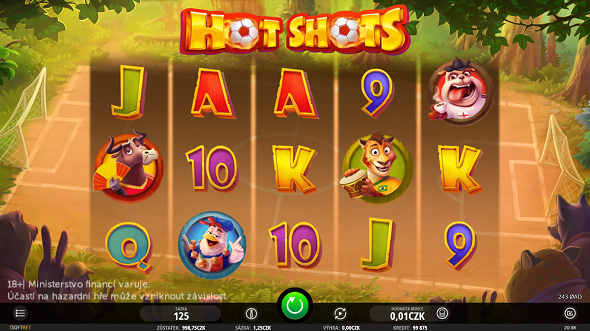 Hot Shots - recenze online výherního automatu