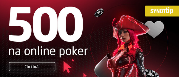 Získejte u SYNOT TIPu bonus na online poker