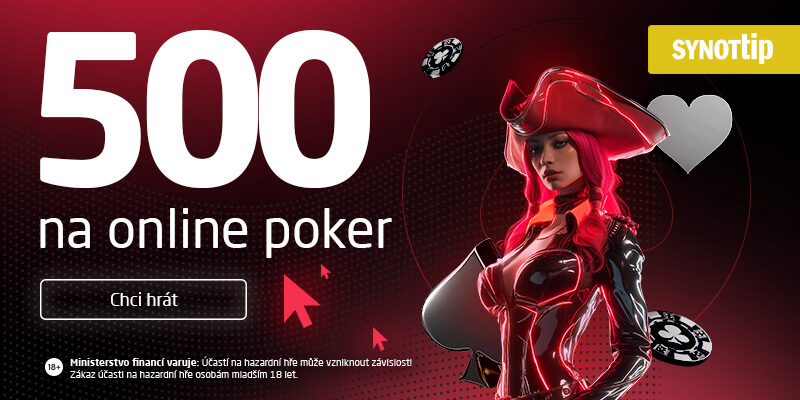 Získejte u SYNOT TIPu bonus na online poker Získejte u SYNOT TIPu bonus na online poker
